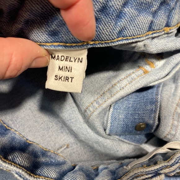 Tularosa Revolve 100% Cotton Woven Madelyn Mini Skirt In Fuji Size 29 - Picture 11 of 16